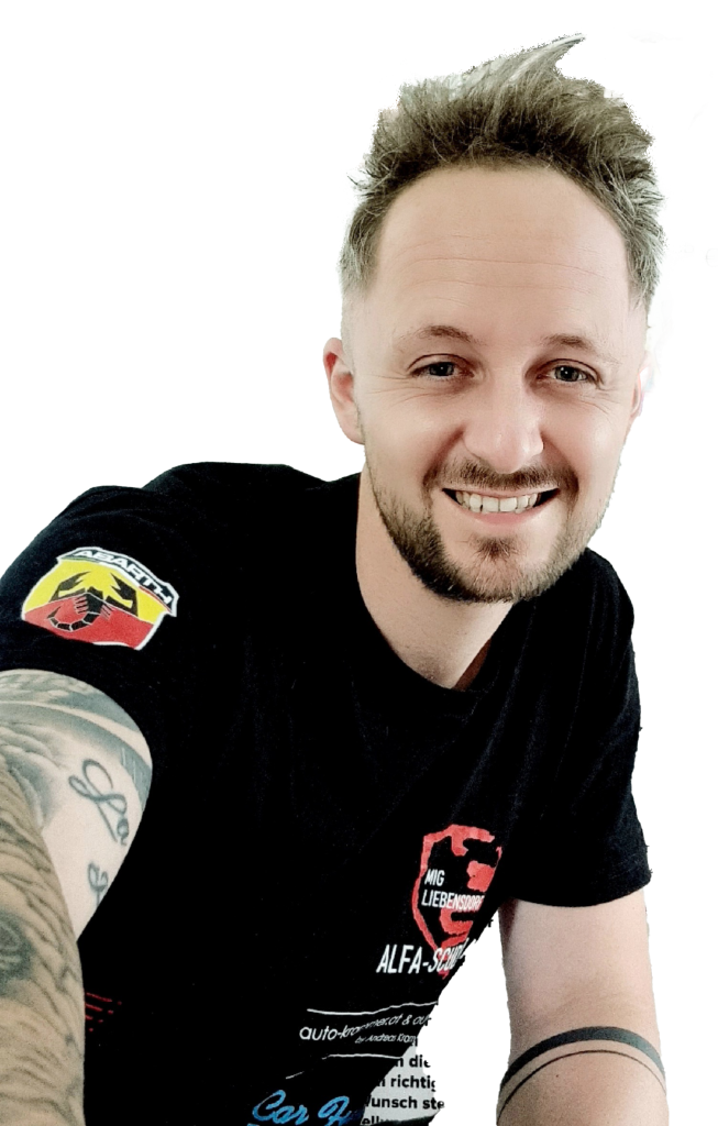 Portraitbild von Andreas Krammer, CEO bei Autopflege25; Autopflege, Autoaufbereitung,Autoverkauf und Autoankauf in Heiligenkreuz am Waasen in Leibnitz, Graz-Umgebung in der Steiermark